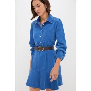 TUCKERNUCK Indigo Corduroy Callahan Shirt Dress Size XXXL NWT